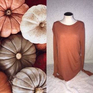 Urban Outfitters Pumpkin Patch Orange Long Sleeve